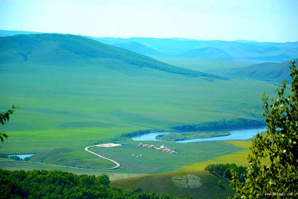 呼倫貝爾邊境線風(fēng)光